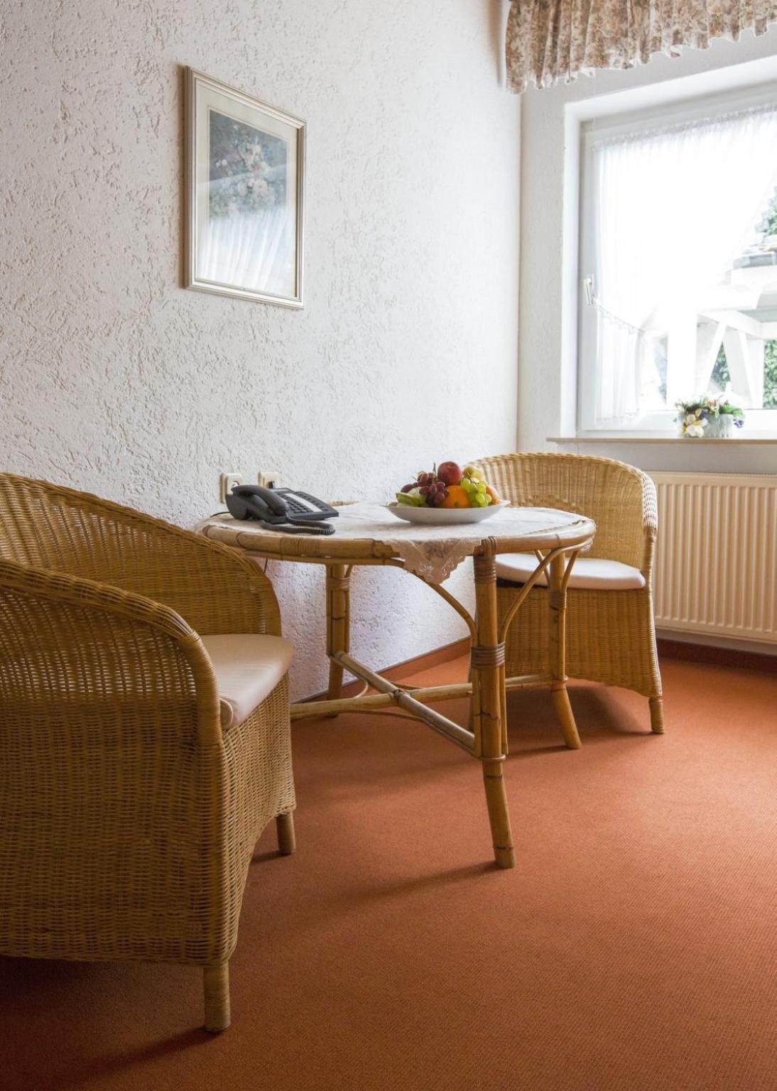 Hotel-Pension-Waldblick Garni Gittersdorf الغرفة الصورة