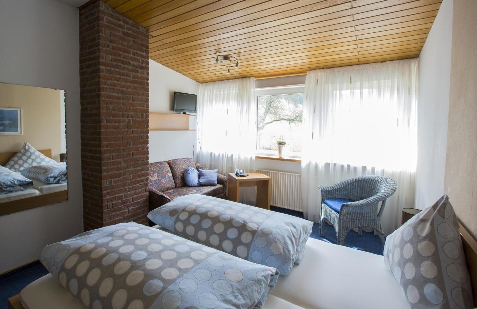 Hotel-Pension-Waldblick Garni Gittersdorf الغرفة الصورة