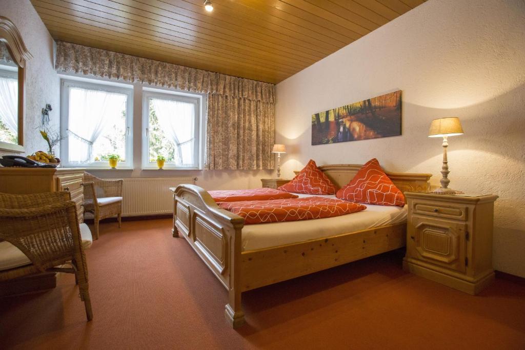 Hotel-Pension-Waldblick Garni Gittersdorf الغرفة الصورة