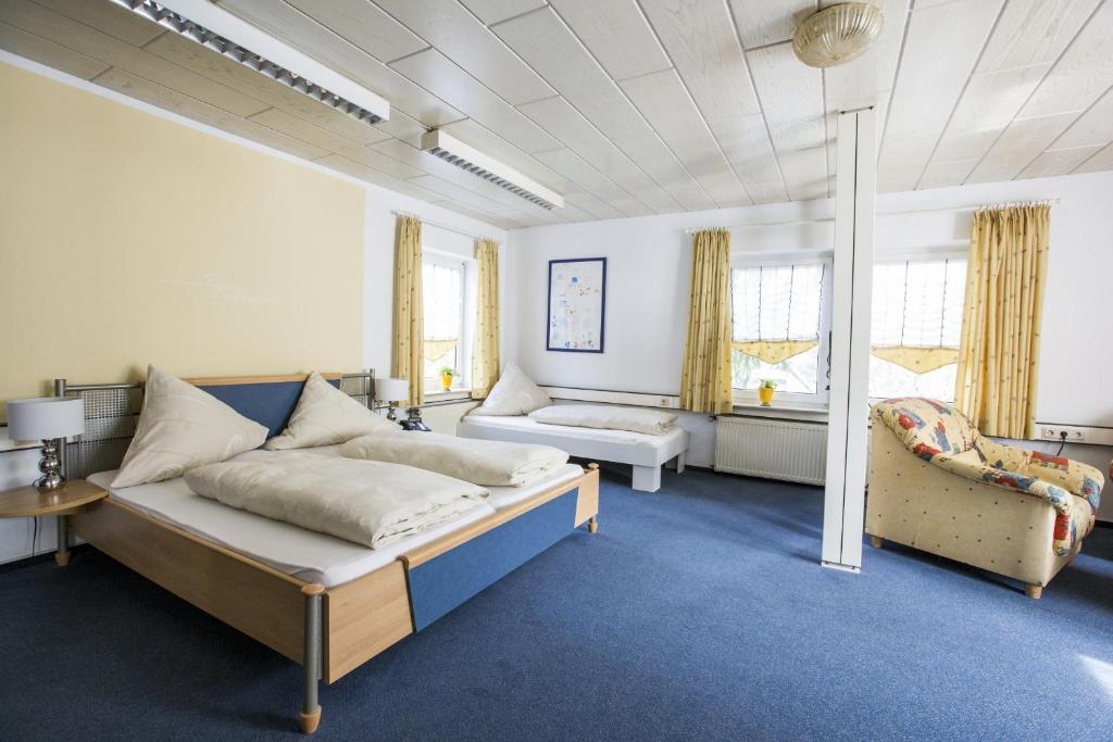 Hotel-Pension-Waldblick Garni Gittersdorf الغرفة الصورة